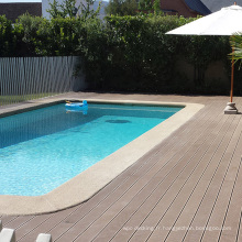 anti-eau extérieure plancher en bois composite piscines couvrant